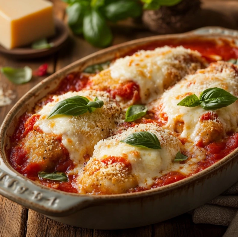 baked chicken parmesan recipe