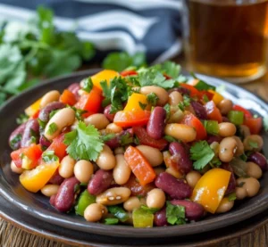 dense bean salad