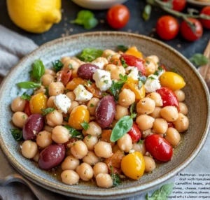 dense bean salad