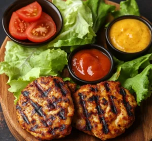 grilled chicken patties