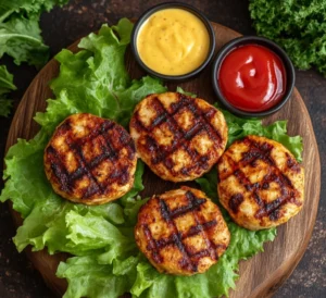 grilled chicken patties