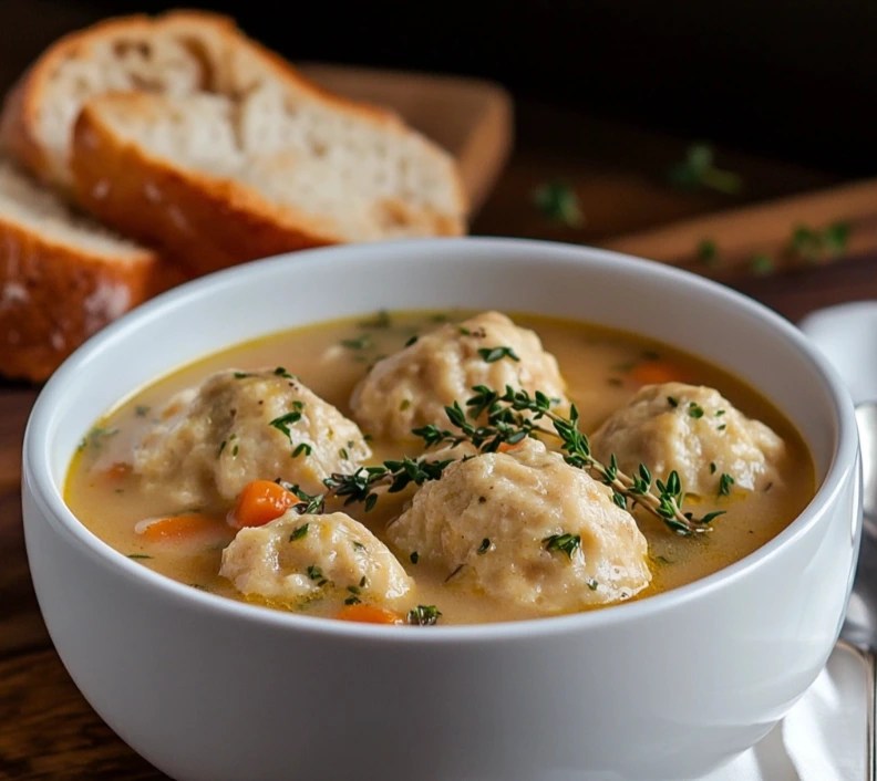 chicken dumpling soup