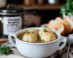 chicken dumpling soup