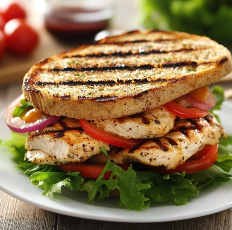 grilled chicken sandwich nutrition