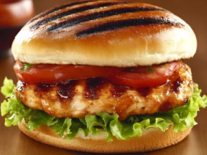 grilled chicken sandwich calories