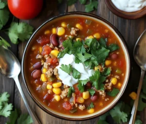 weight watchers taco soup