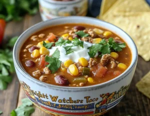 weight watchers taco soup