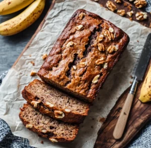 banana nut bread recipe no butter