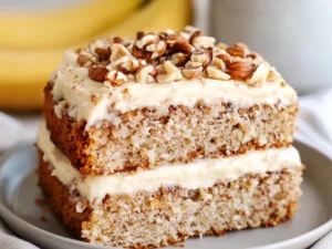 banana nut cake