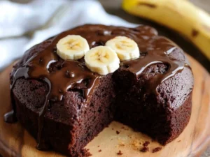 chocolate banana cake