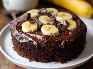 chocolate banana cake