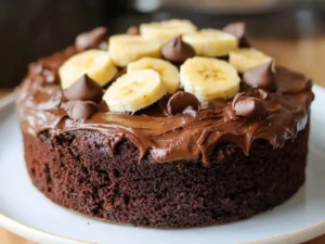 chocolate banana cake