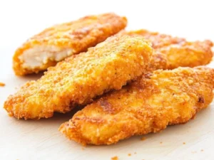 How do you keep breading from falling off Chicken Parmesan?