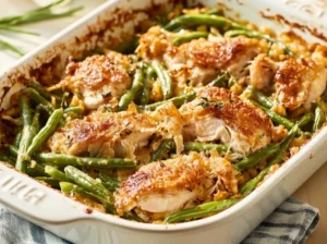 chicken and green bean casserole