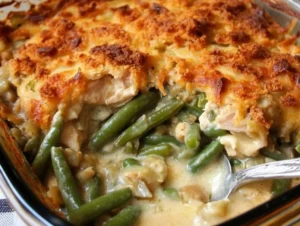 chicken green bean casserole