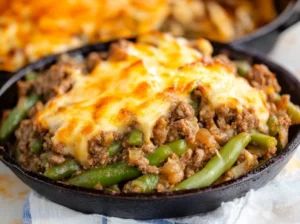 hamburger green bean casserole