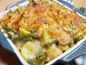 green bean potato casserole