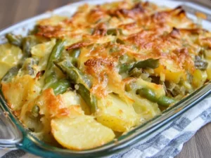 green bean potato casserole