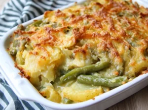 green bean potato casserole