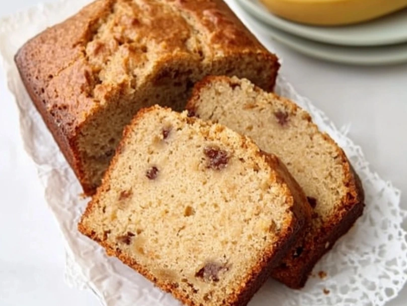 banana bread recipe without baking soda