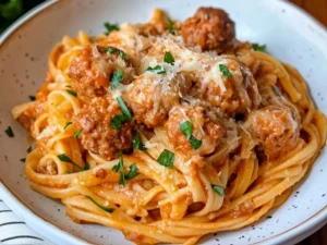 Meatball pasta