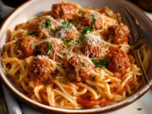 Meatball pasta