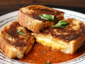 grilled cheese with tomato soup