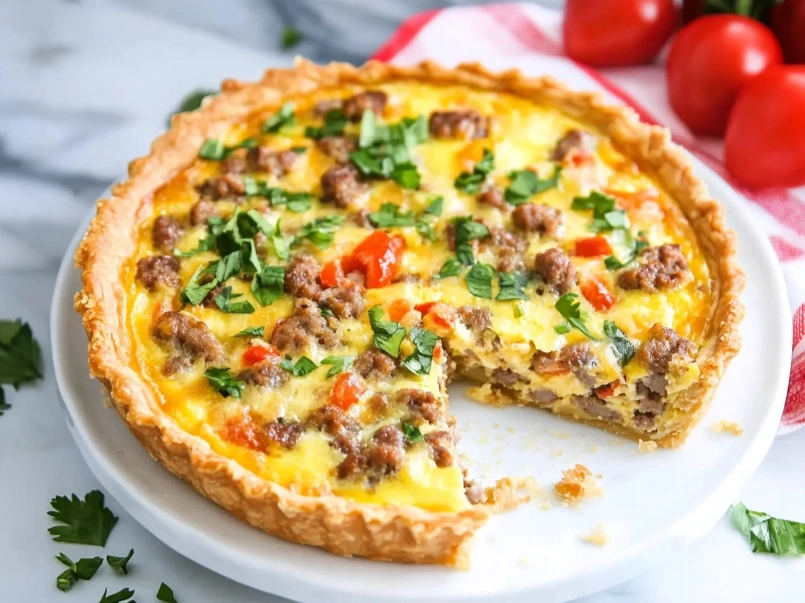 sausage quiche recipe