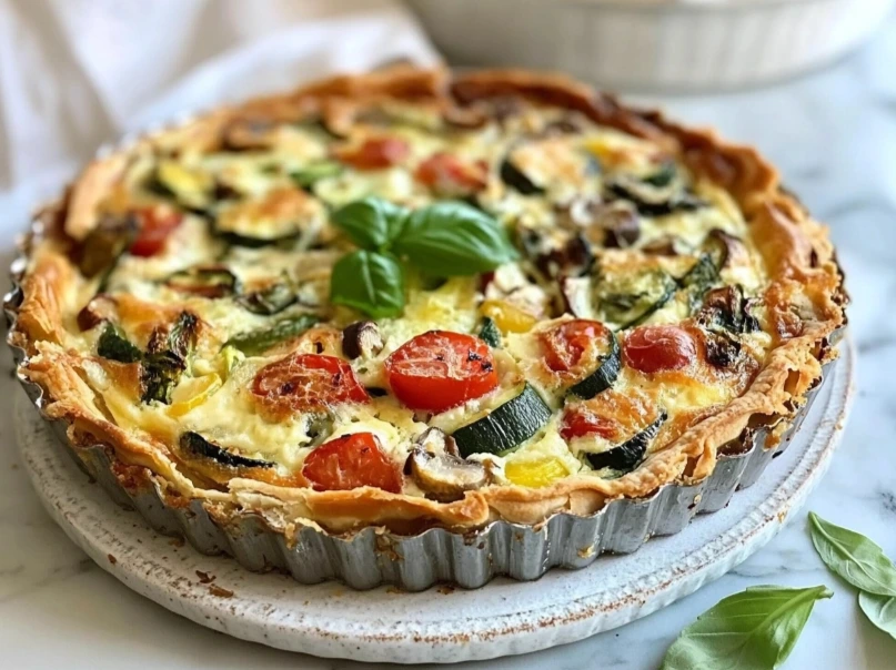 veggie quiche recipe