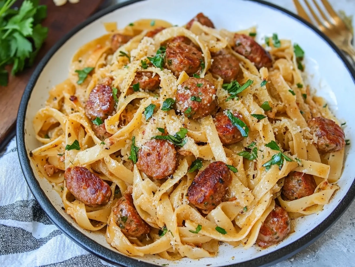 cajun sausage pasta