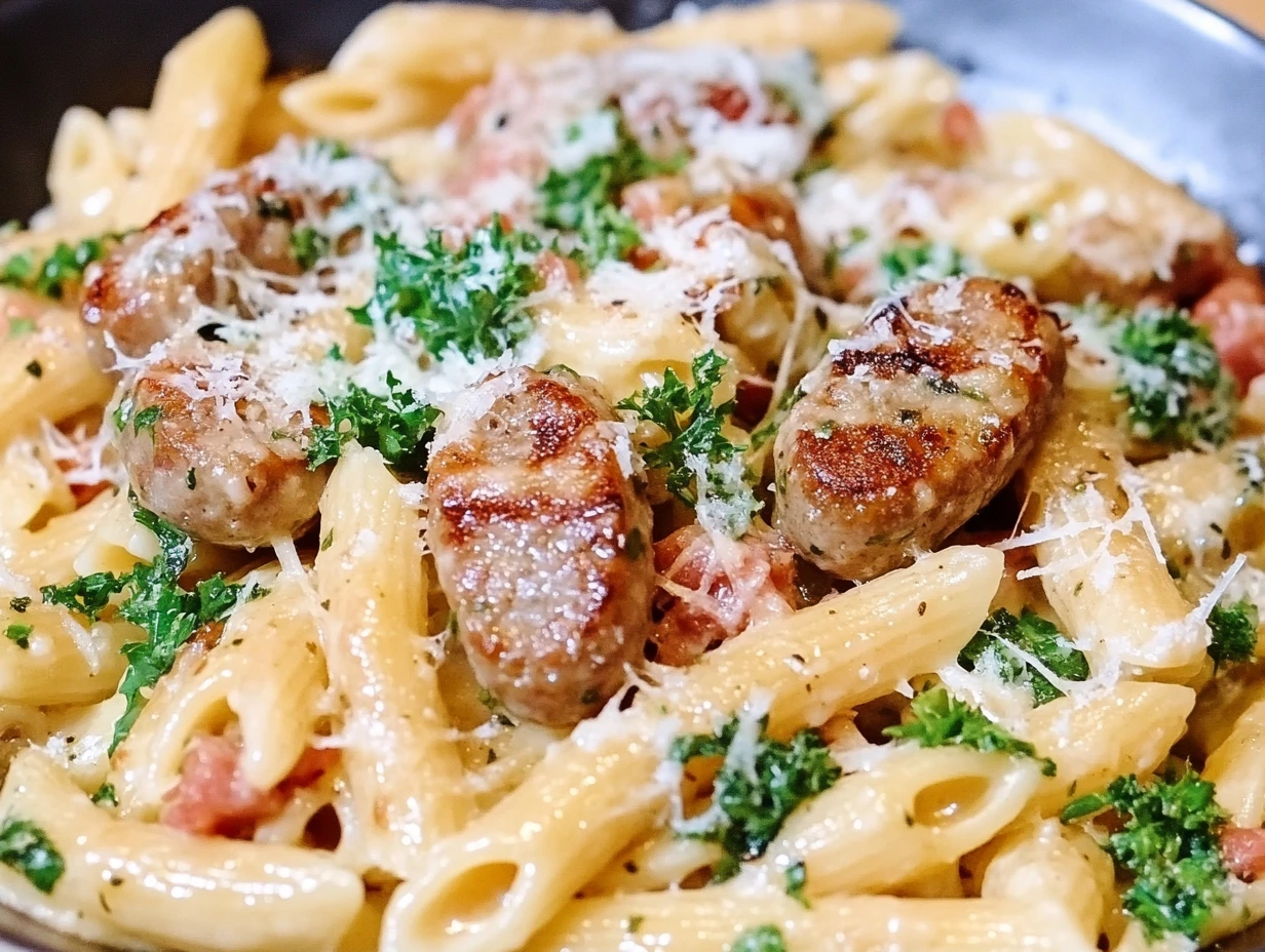 chicken sausage pasta