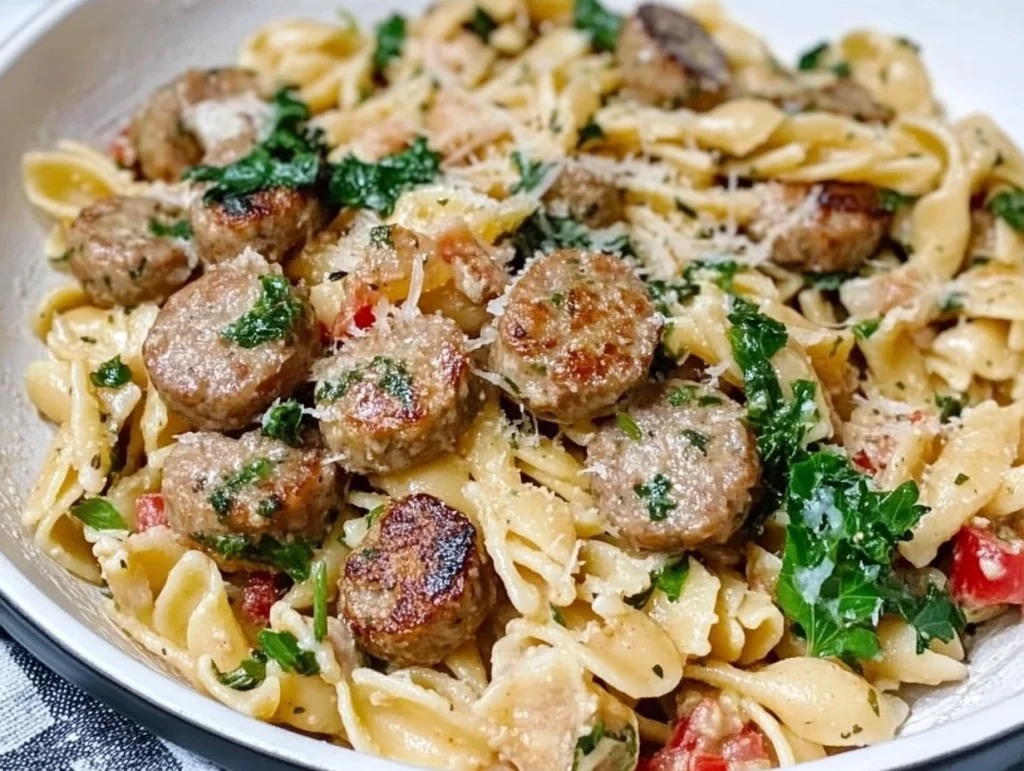 chicken sausage pasta