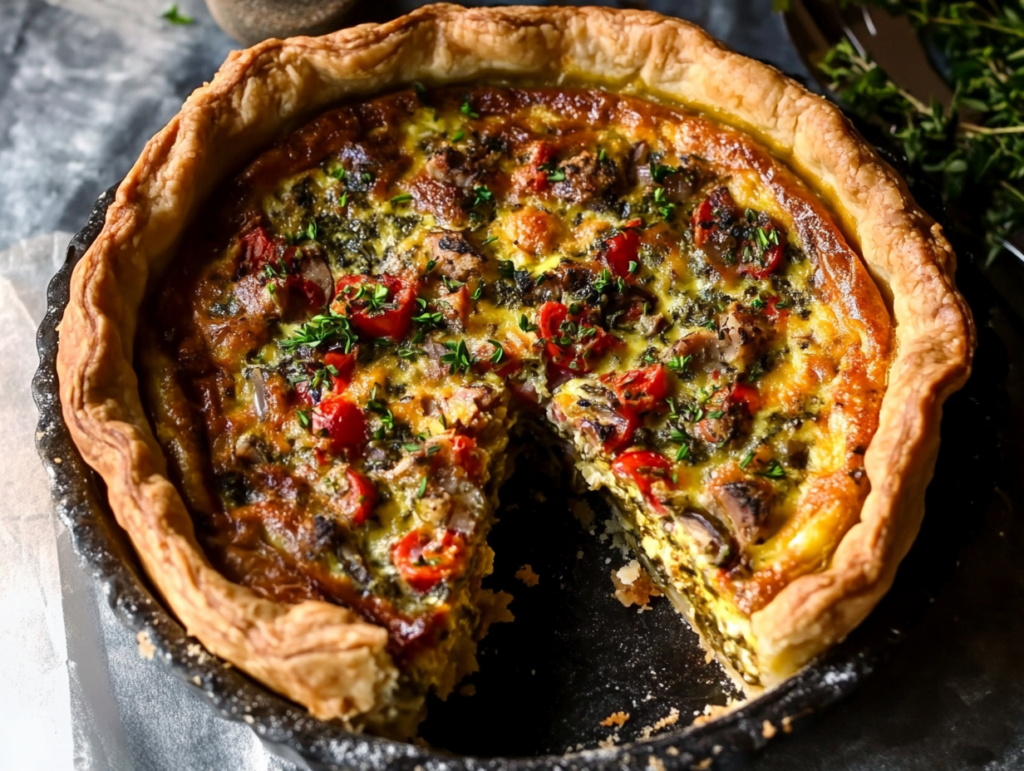 deep dish quiche recipe