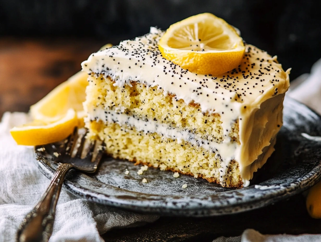 Lemon Poppy Seed Cake