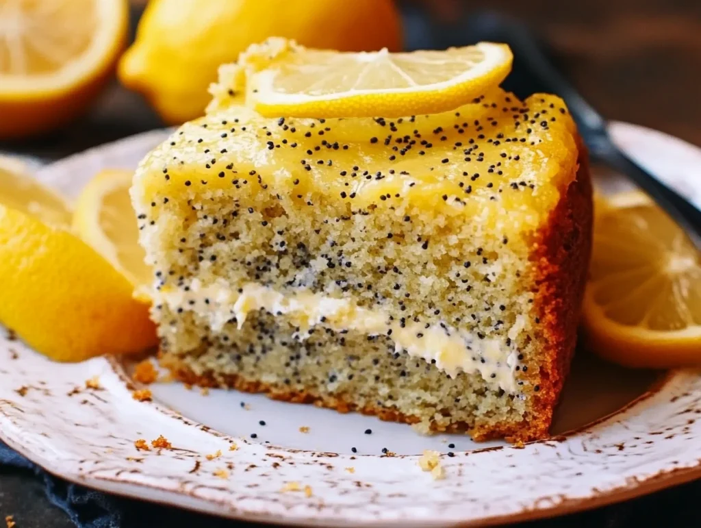 Lemon Poppy Seed Cake