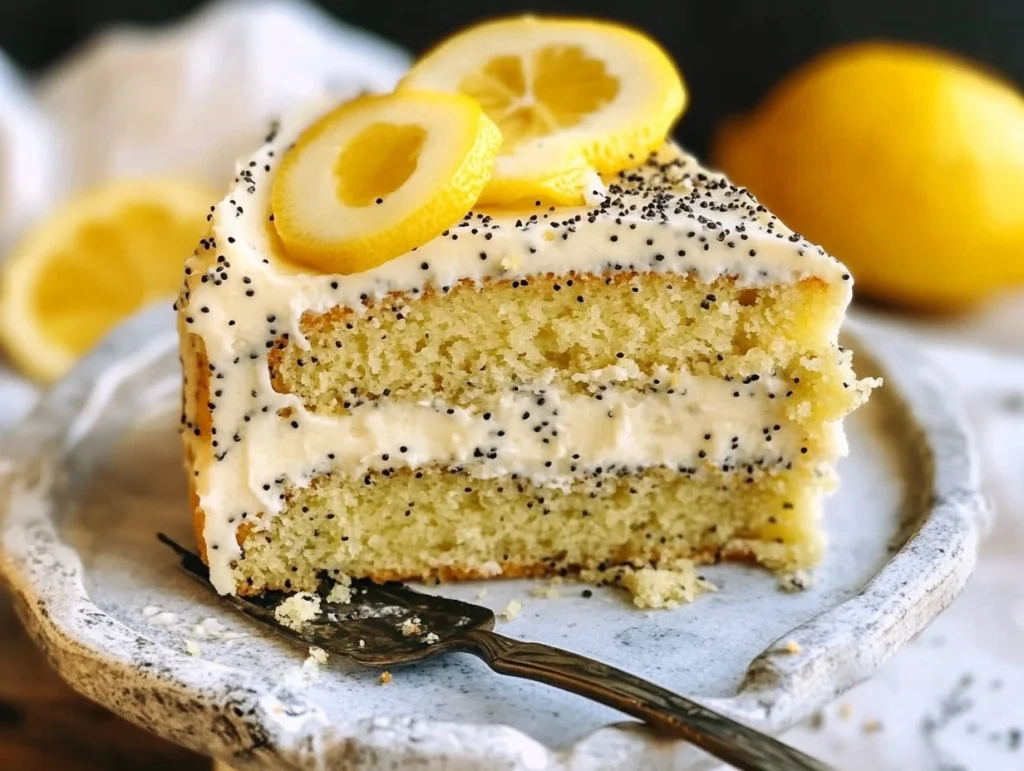 Lemon Poppy Seed Cake