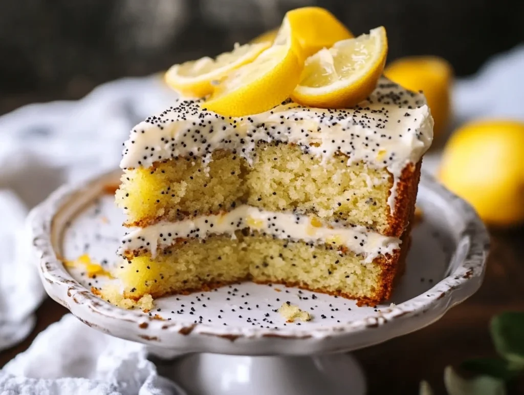 Lemon Poppy Seed Cake