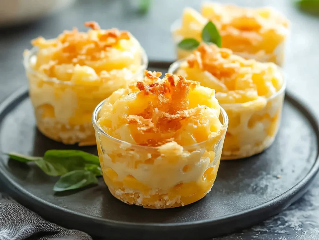 Macaroni and cheese cups