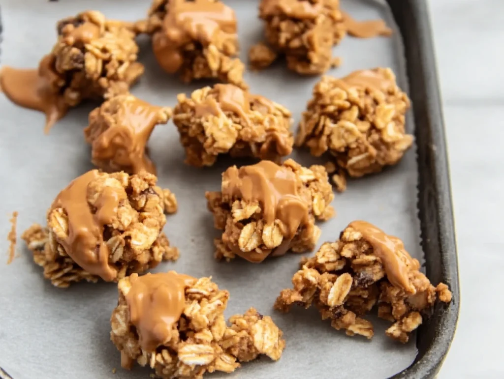 peanut butter granola clusters