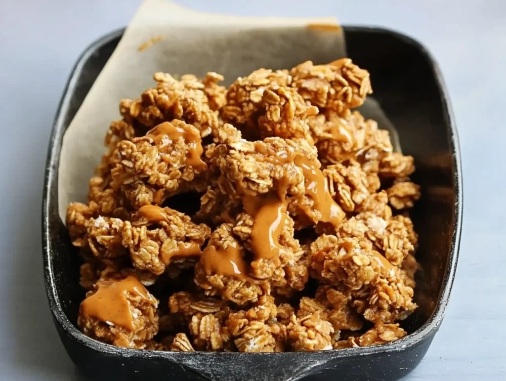 peanut butter granola clusters