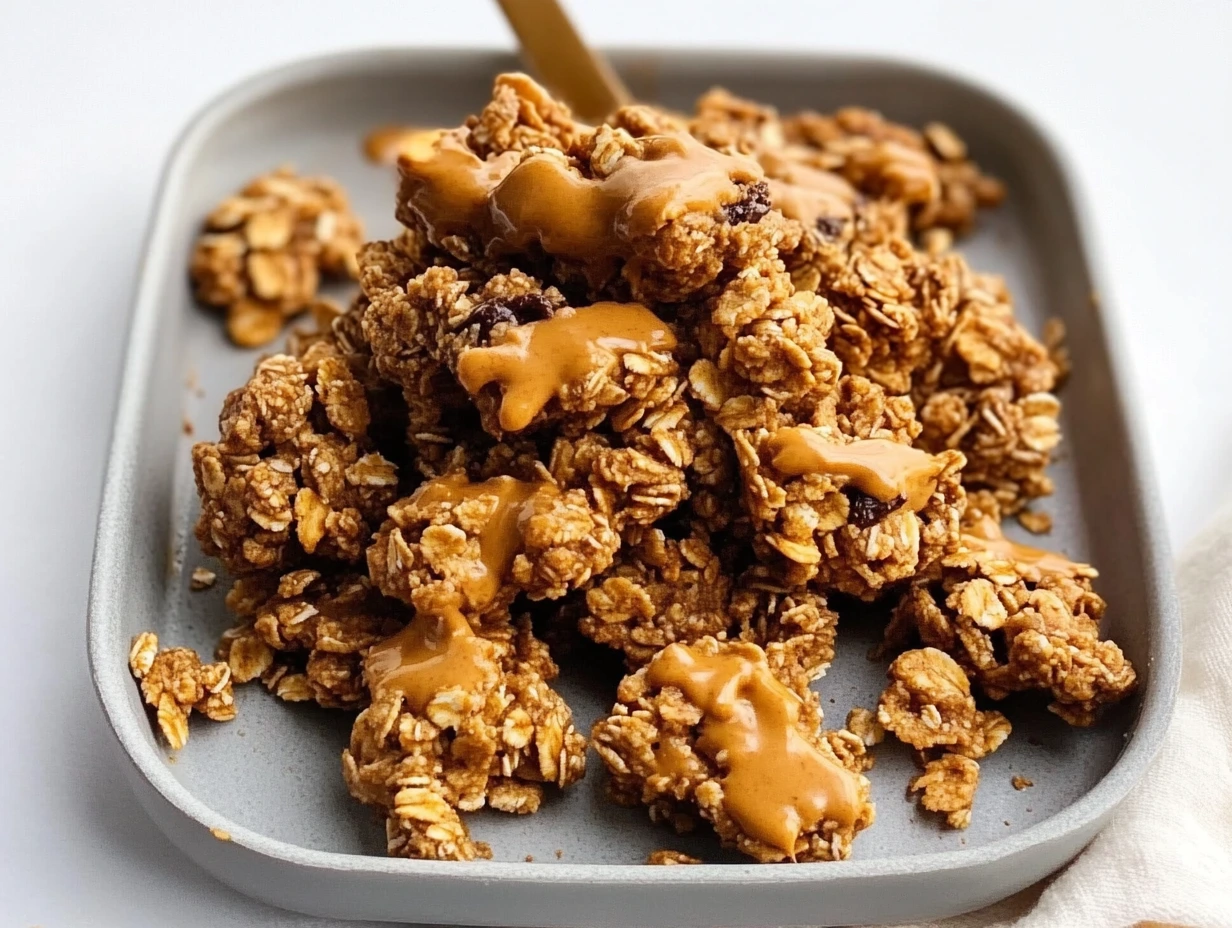 peanut butter granola clusters