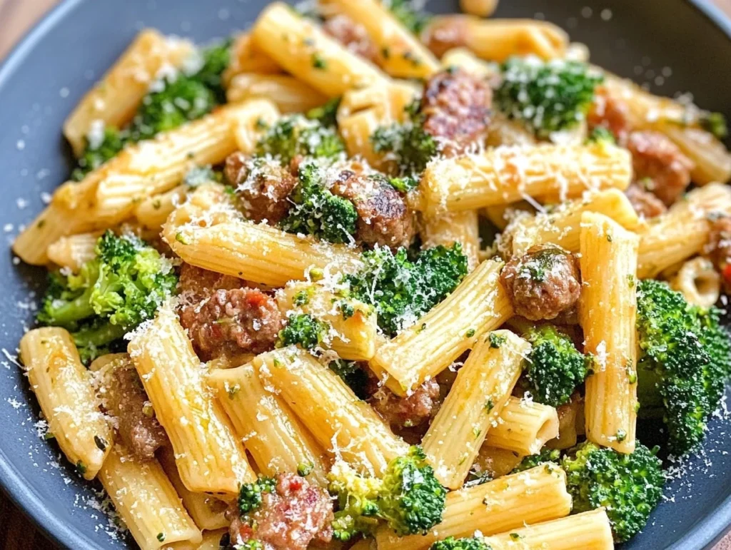 sausage broccoli pasta