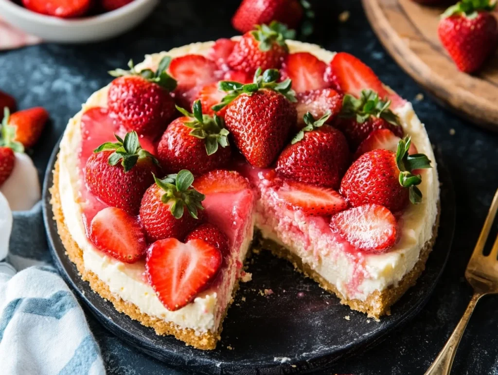 strawberry cheesecake