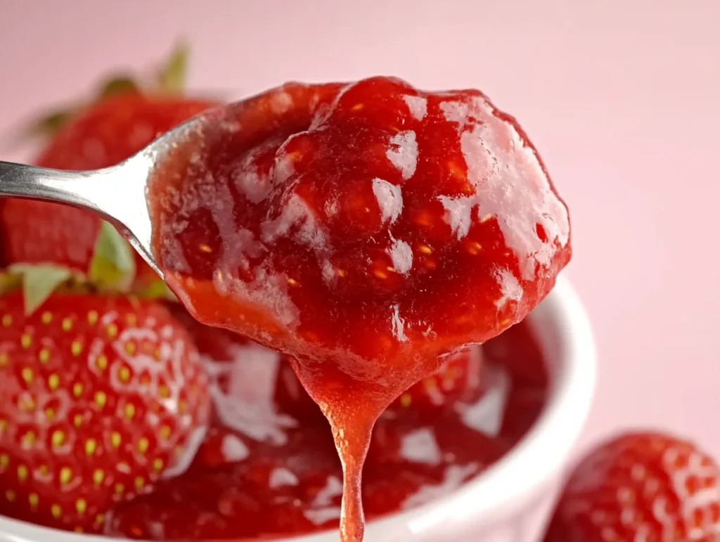 strawberry sauce for cheesecake