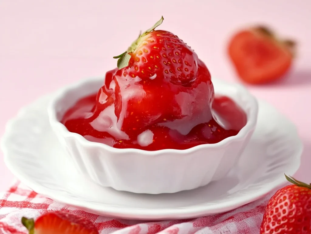 strawberry sauce for cheesecake