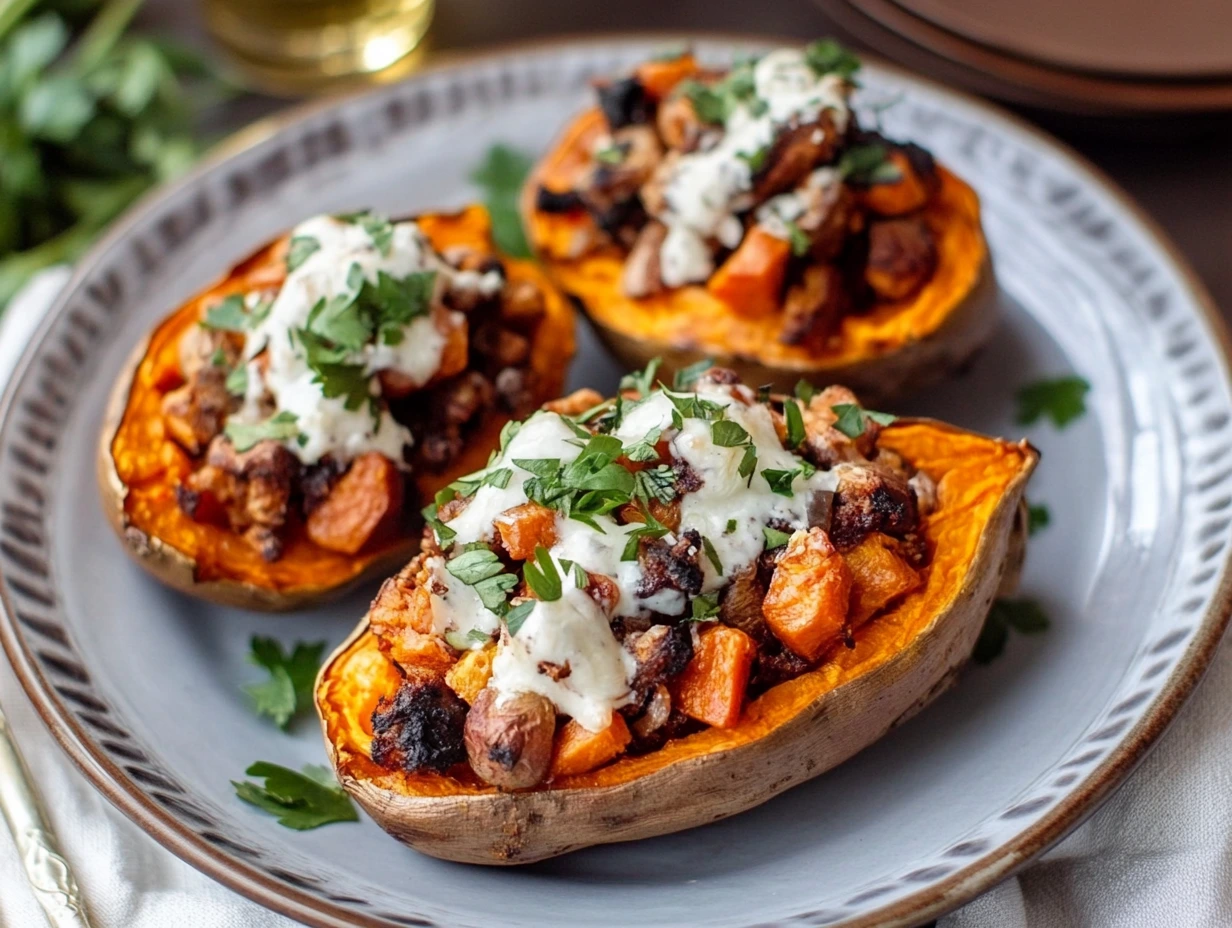 Stuffed sweet potato recipes