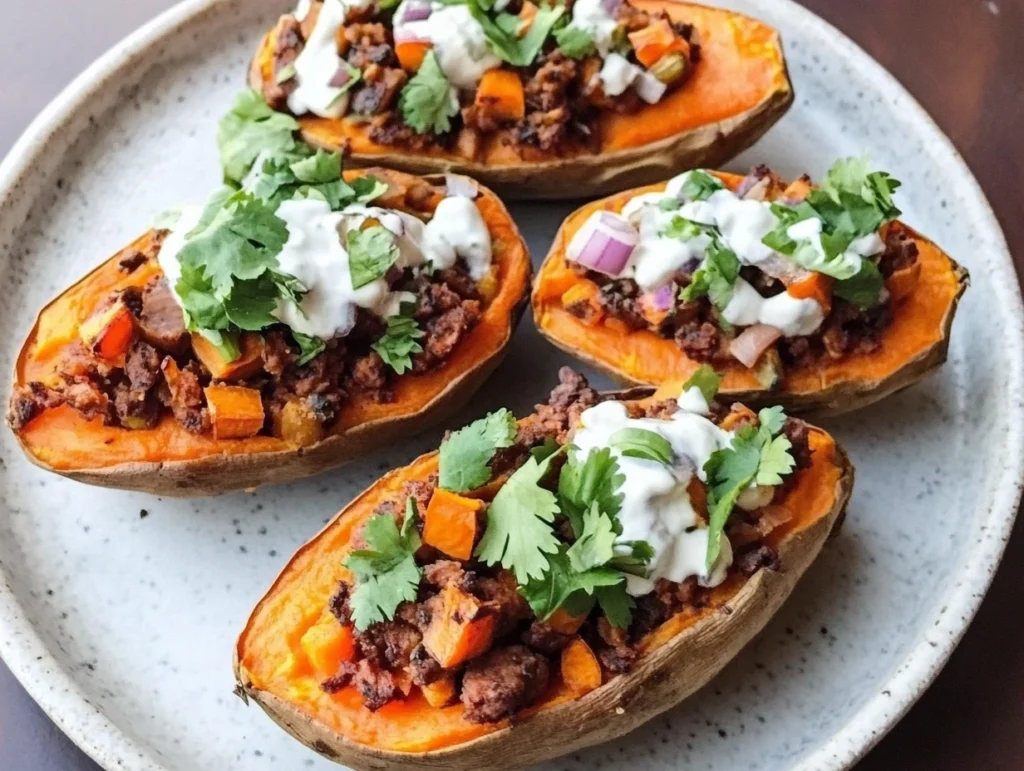 Stuffed sweet potato recipes