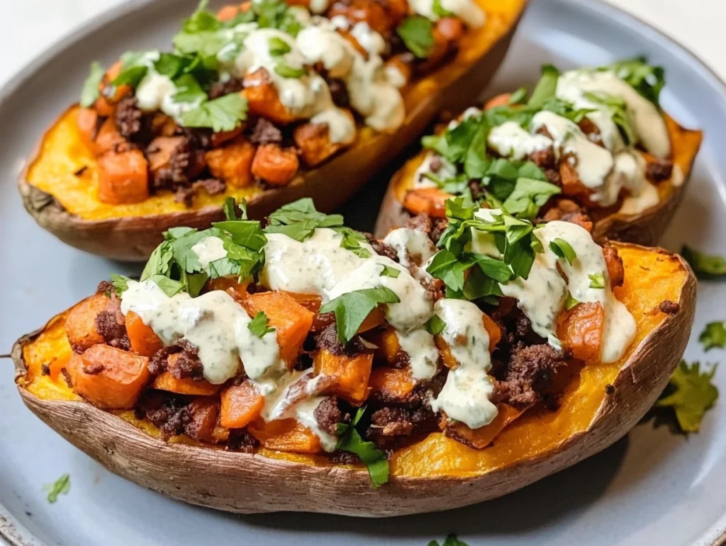 Stuffed sweet potato recipes