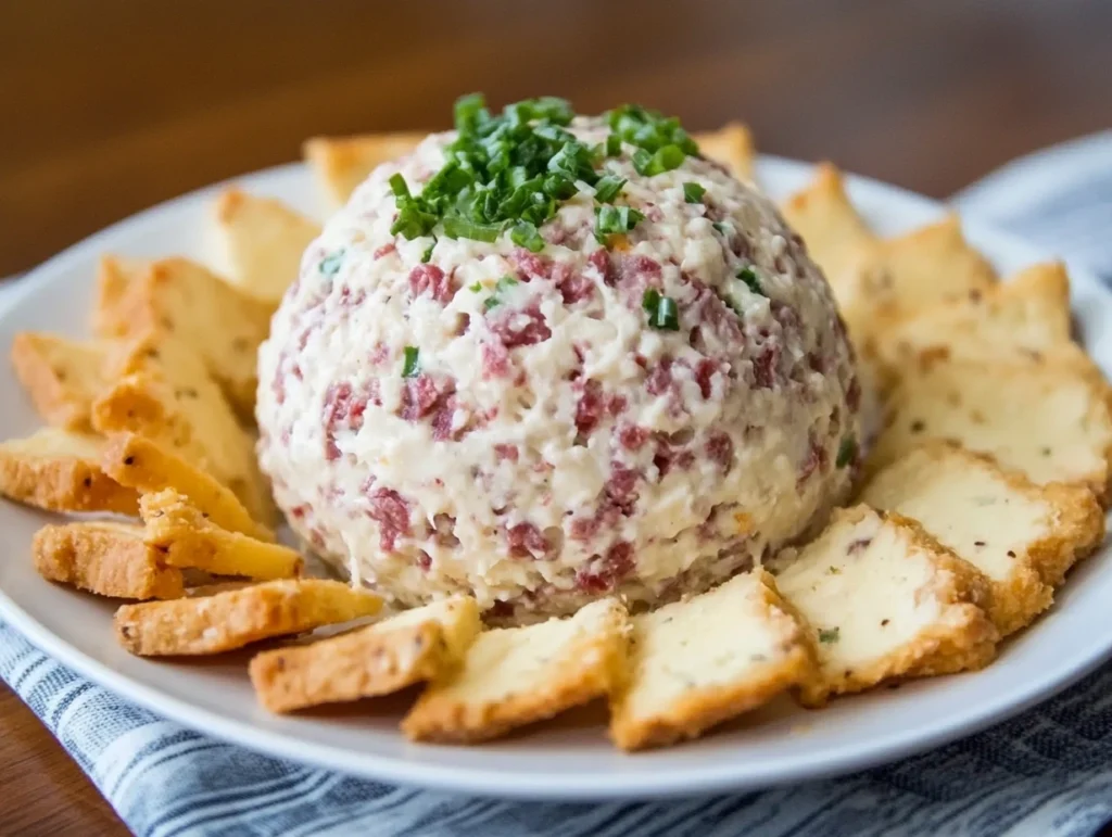 chipped beef cheese ball