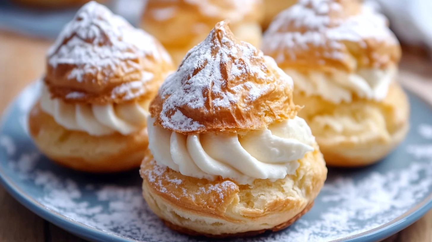 Easy cream puff recipe